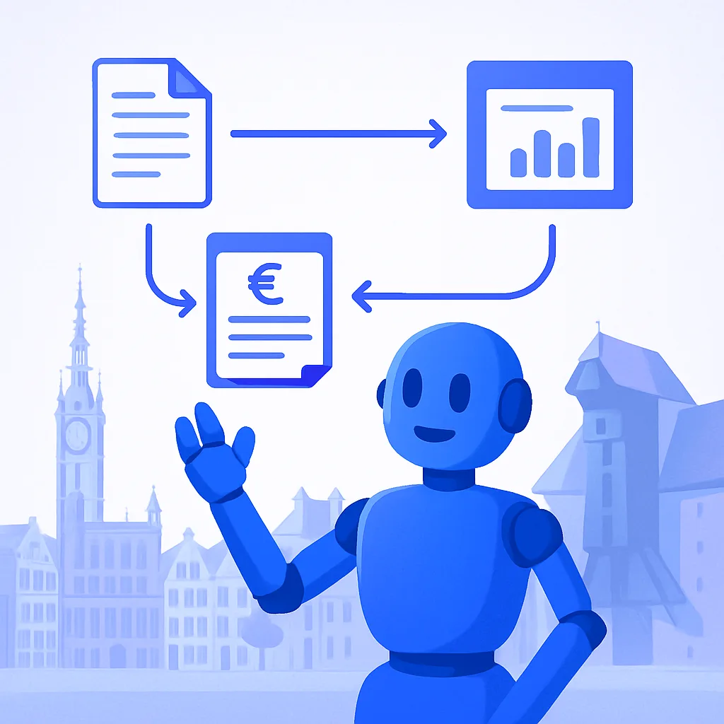 Ilustracja: Automatyzacja procesów Gdańsk