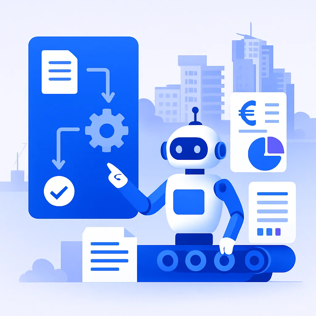 Ilustracja: Automatyzacja procesów Gdynia