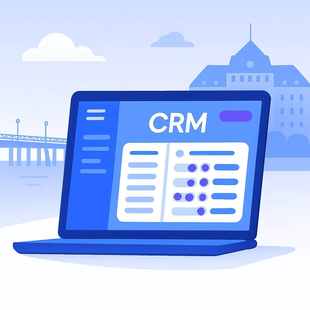 Ilustracja landing page