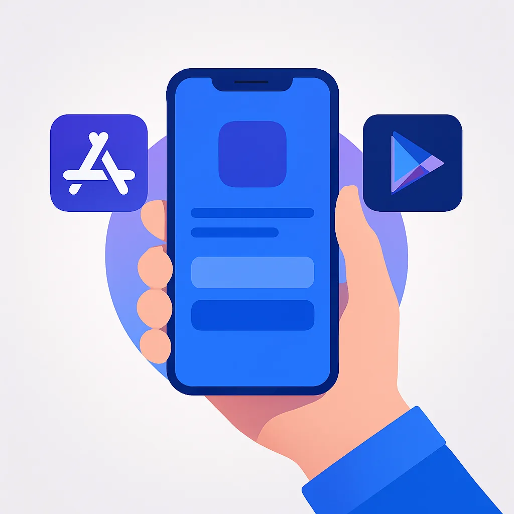 Ilustracja landing page