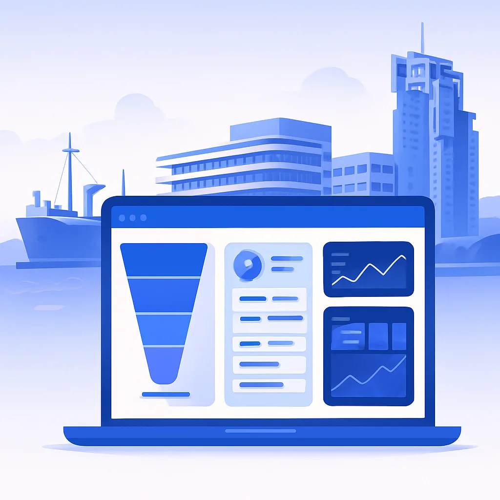 Ilustracja: Tworzenie CRM Gdynia